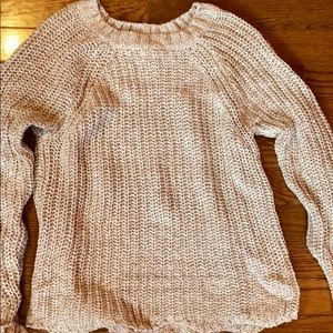 Tan American Eagle sweater XS